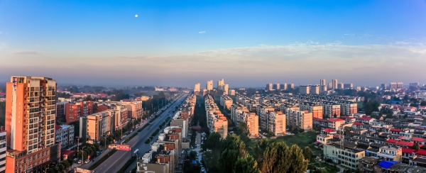 上蔡县城市蝶变展新颜文明花开满城芳